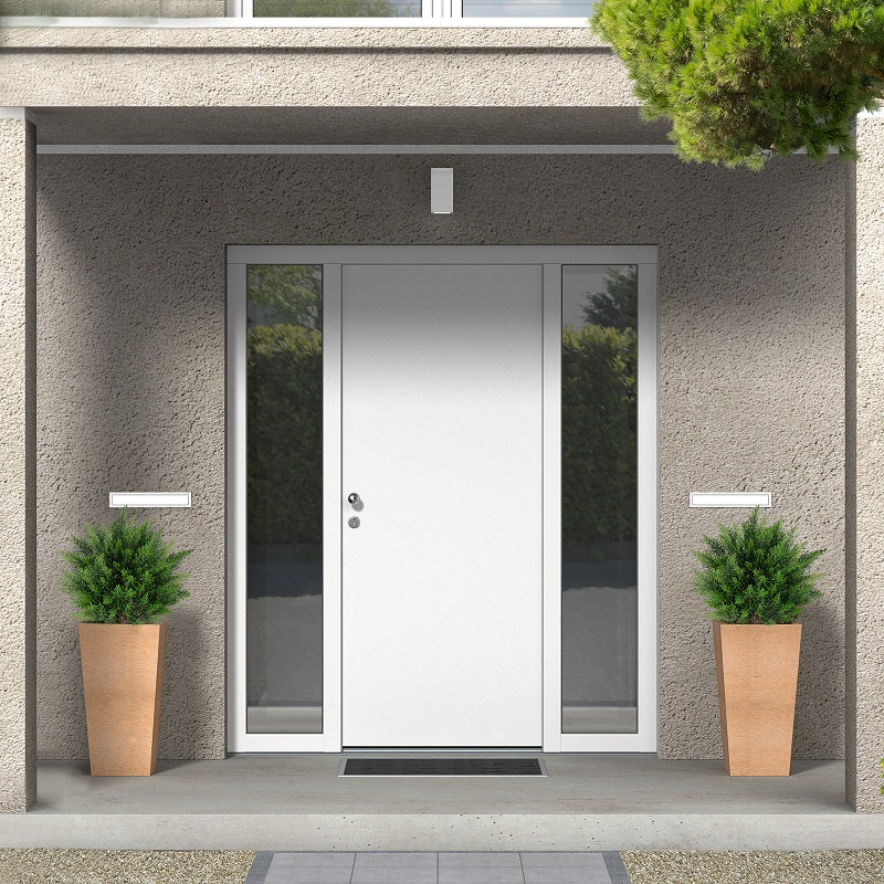Plantas de exterior | Plantas artificiales | Decoración del hogar | Juego de 2 cipreses topiarios artificiales de 72 cm / cedro artificial