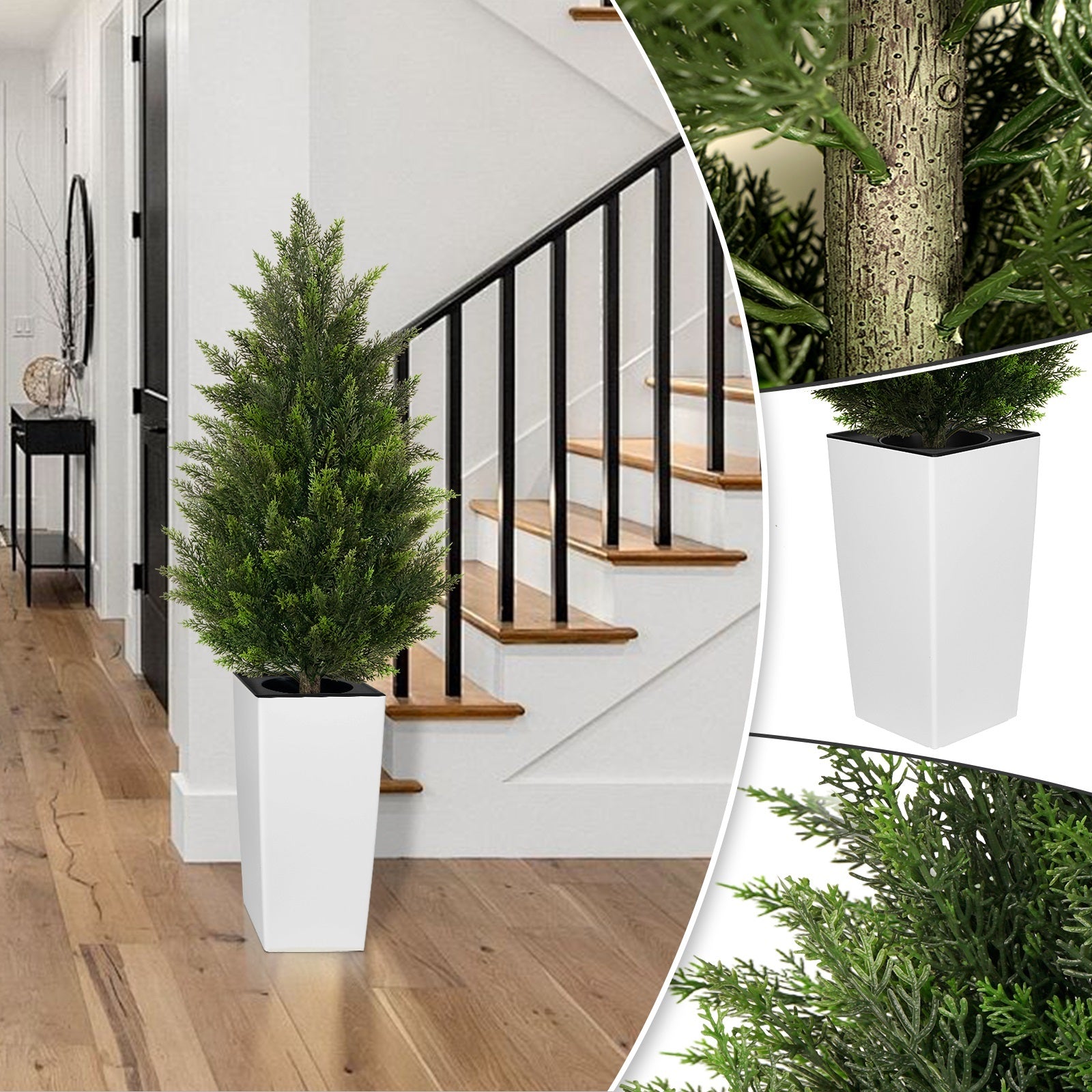 #Color_White Pot