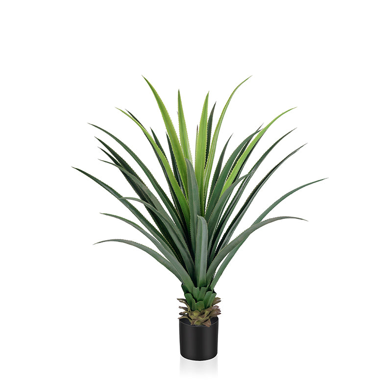 large artificial potted plants 3'-4' Spiked Agave Potted Plant