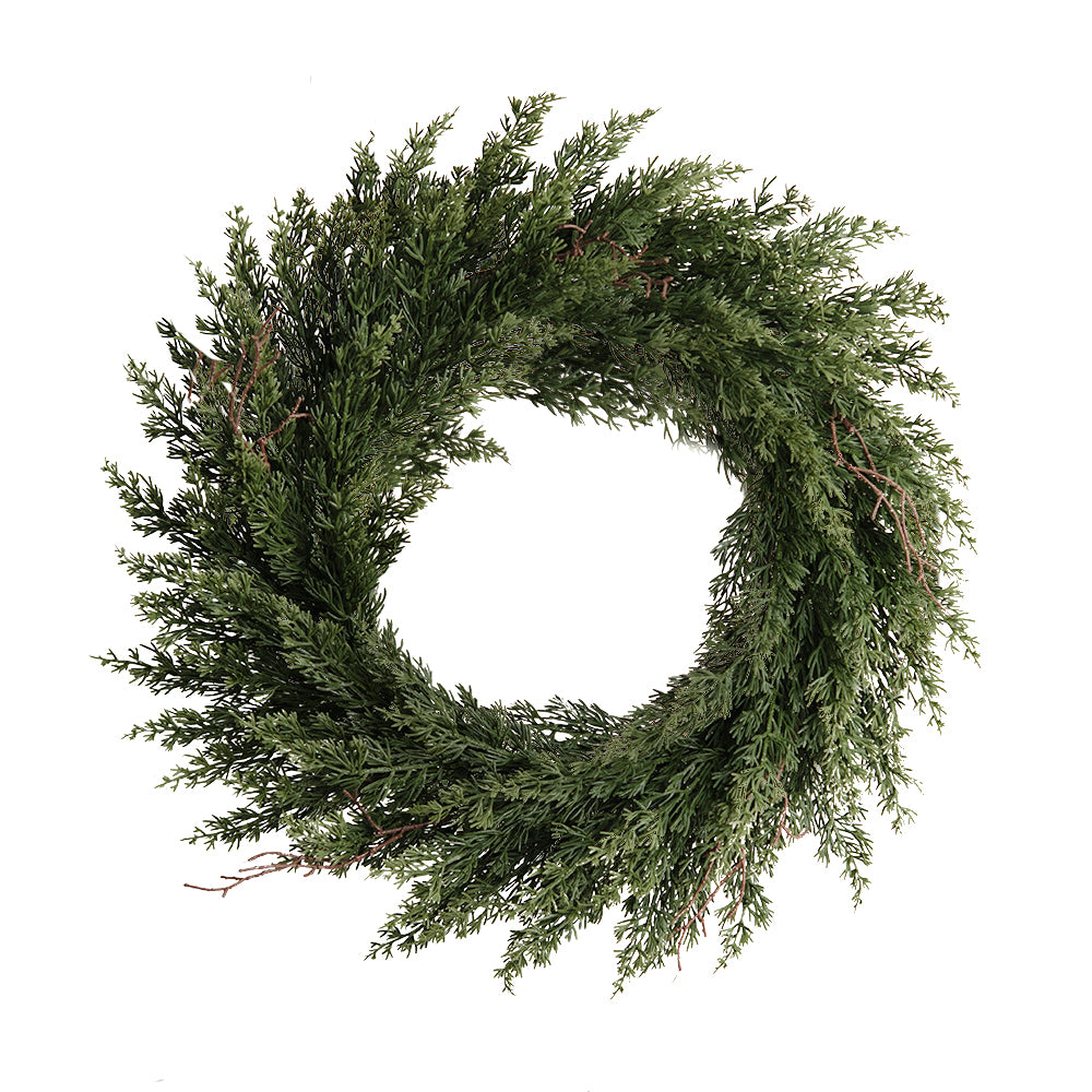 The Holiday 24in Artificial Berry Wreath/Dead Branch Wreath