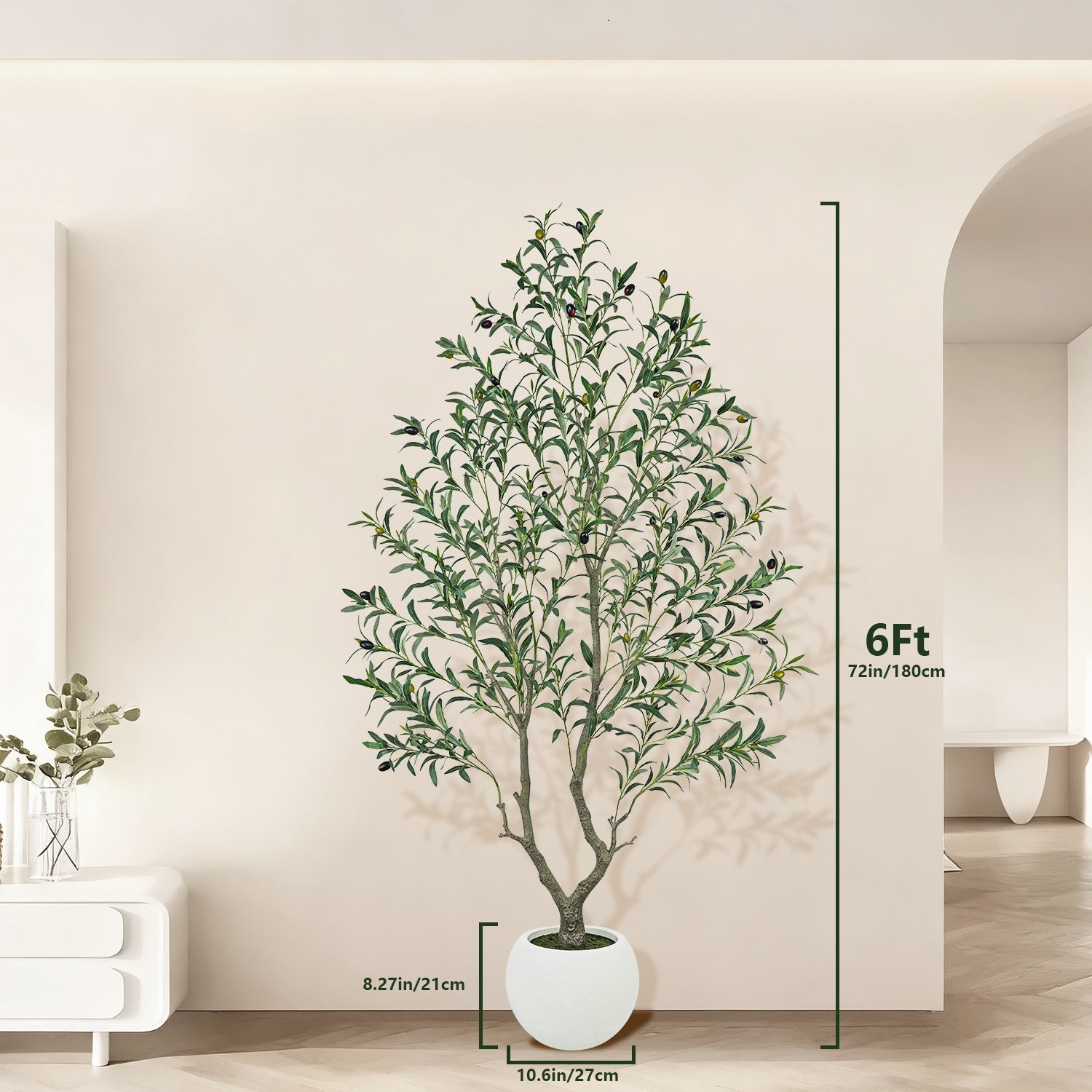 #Size_6FT(183cm)894 leaves 39fruits