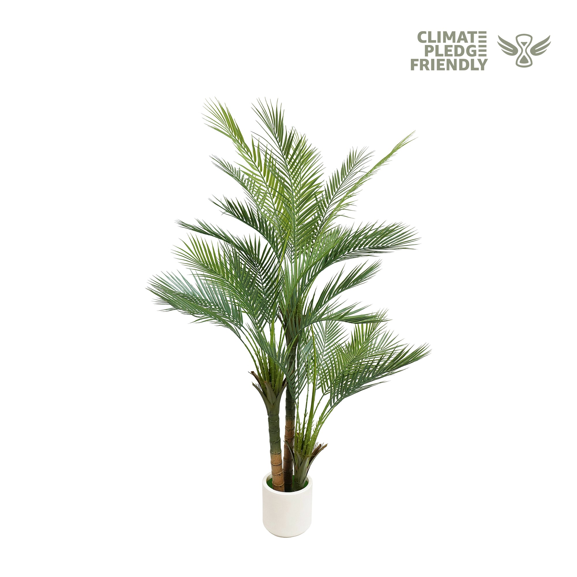 5/6FT Artificial PE Three-Trunk Palm Tree