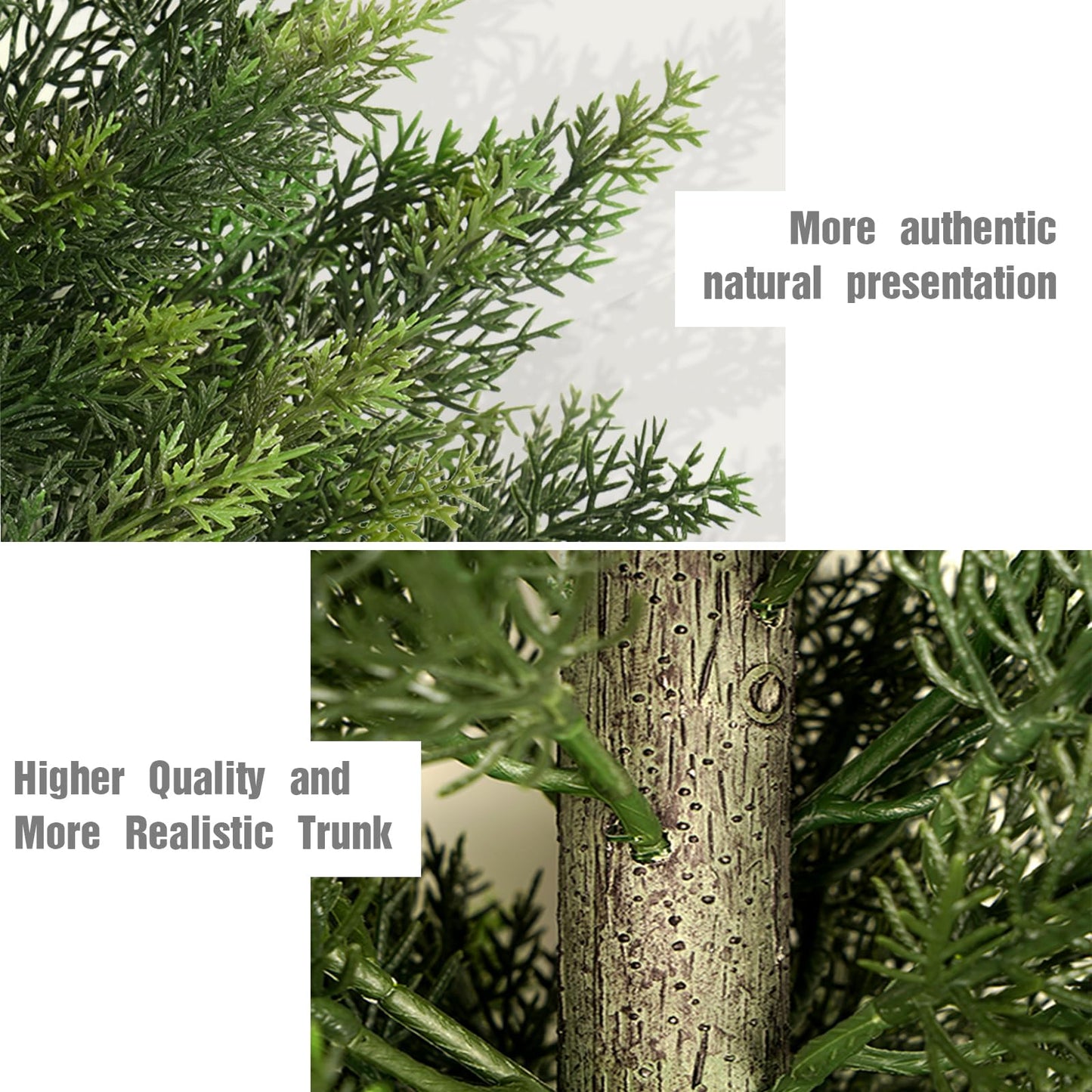 3/4/5 FT Artificial Cedar Tree