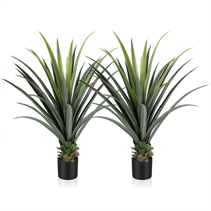 4FT Spiked Agave Potted Plant