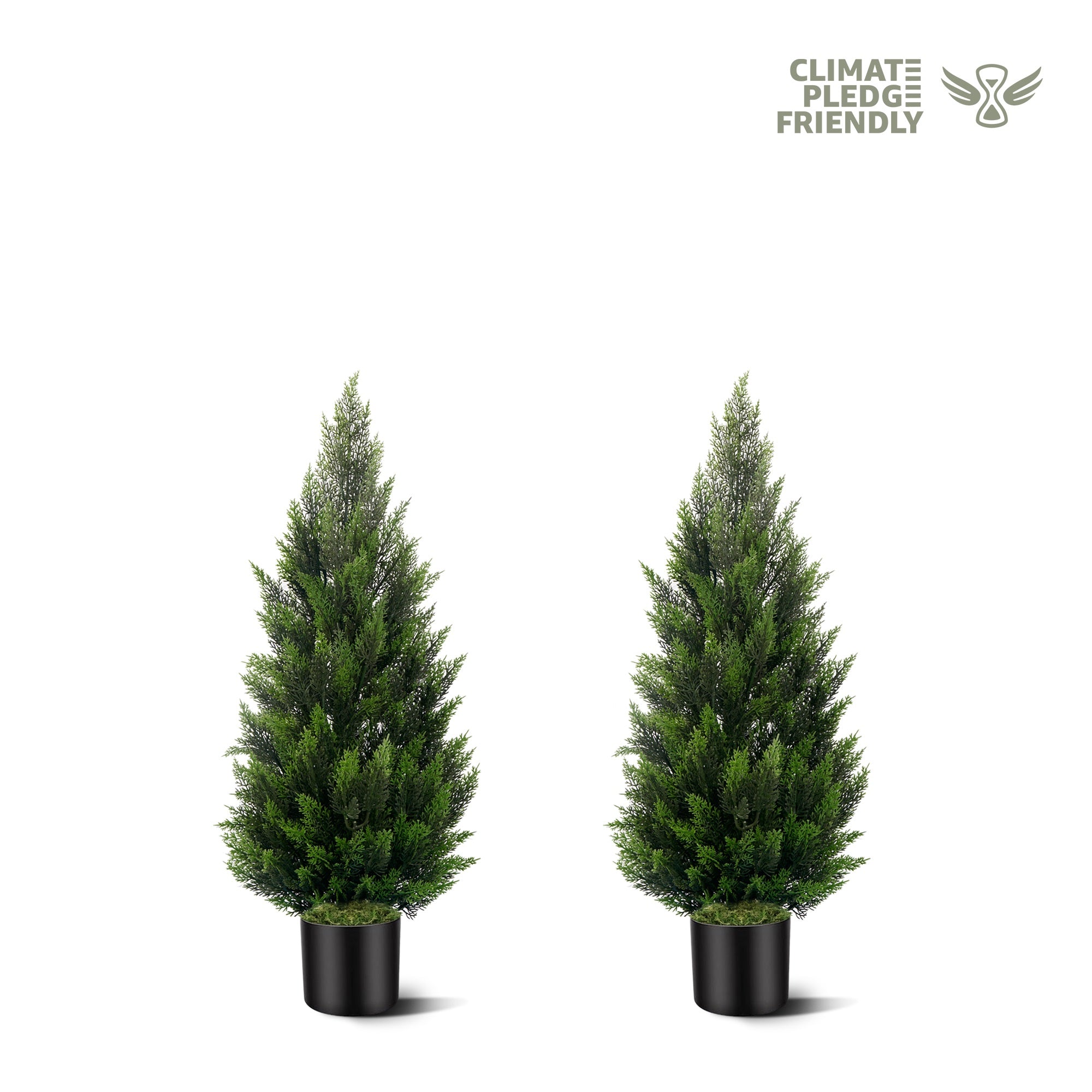 3/4/5FT Artificial Outdoor Cedar Trees