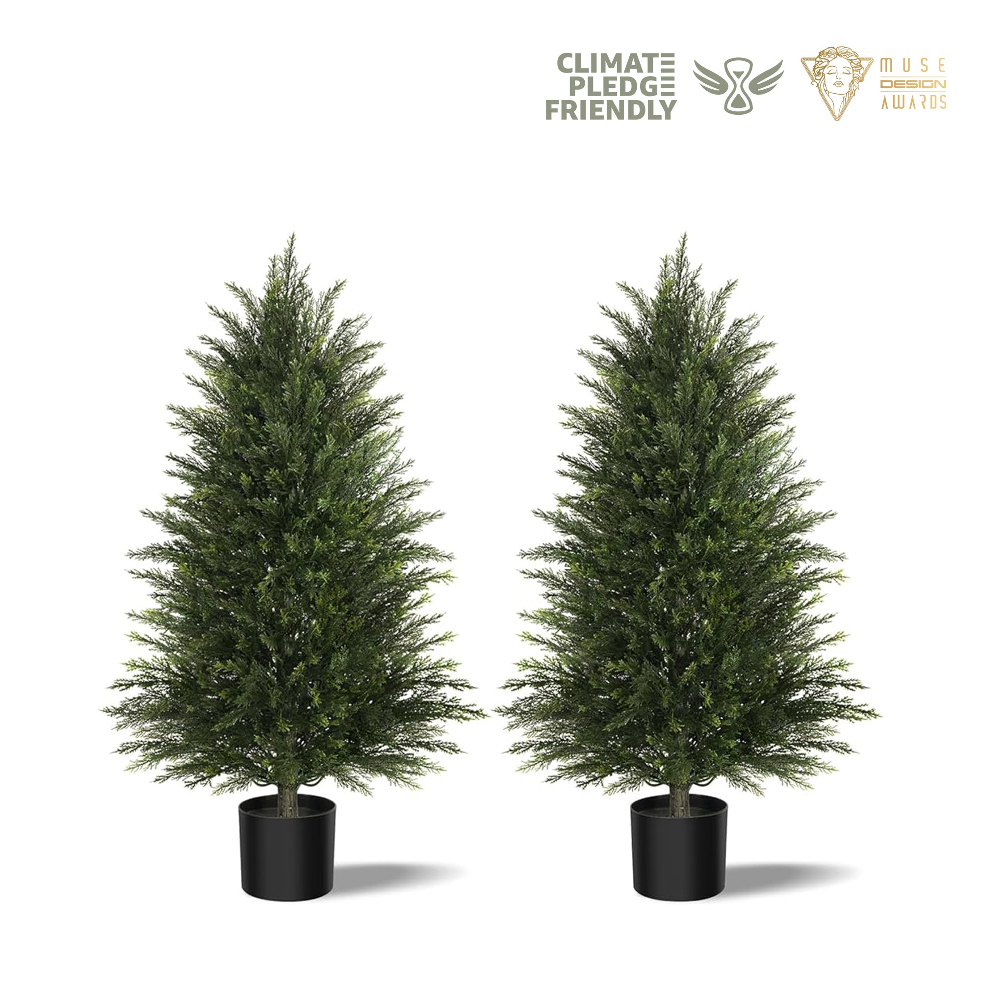 This product is a MUSE Design Gold Winner; its leaves droop downward like willow branches, creating a look that is both beautiful and natural.