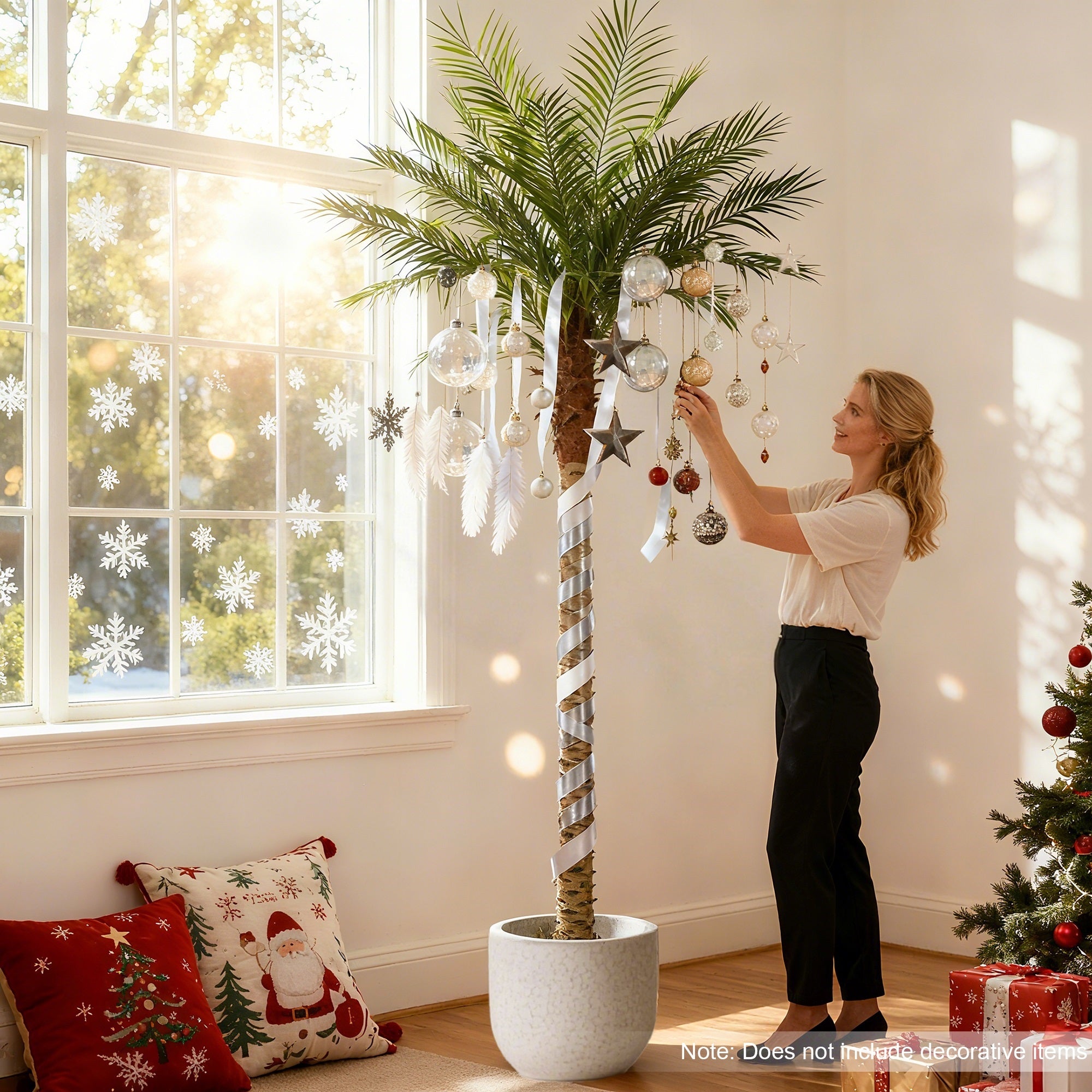 夏の新作Pammie Palm Tree 新品未使用、タグ付きです Amazon.com: Erimda 6FT Artificial Phoenix Palm Tree with Coconut