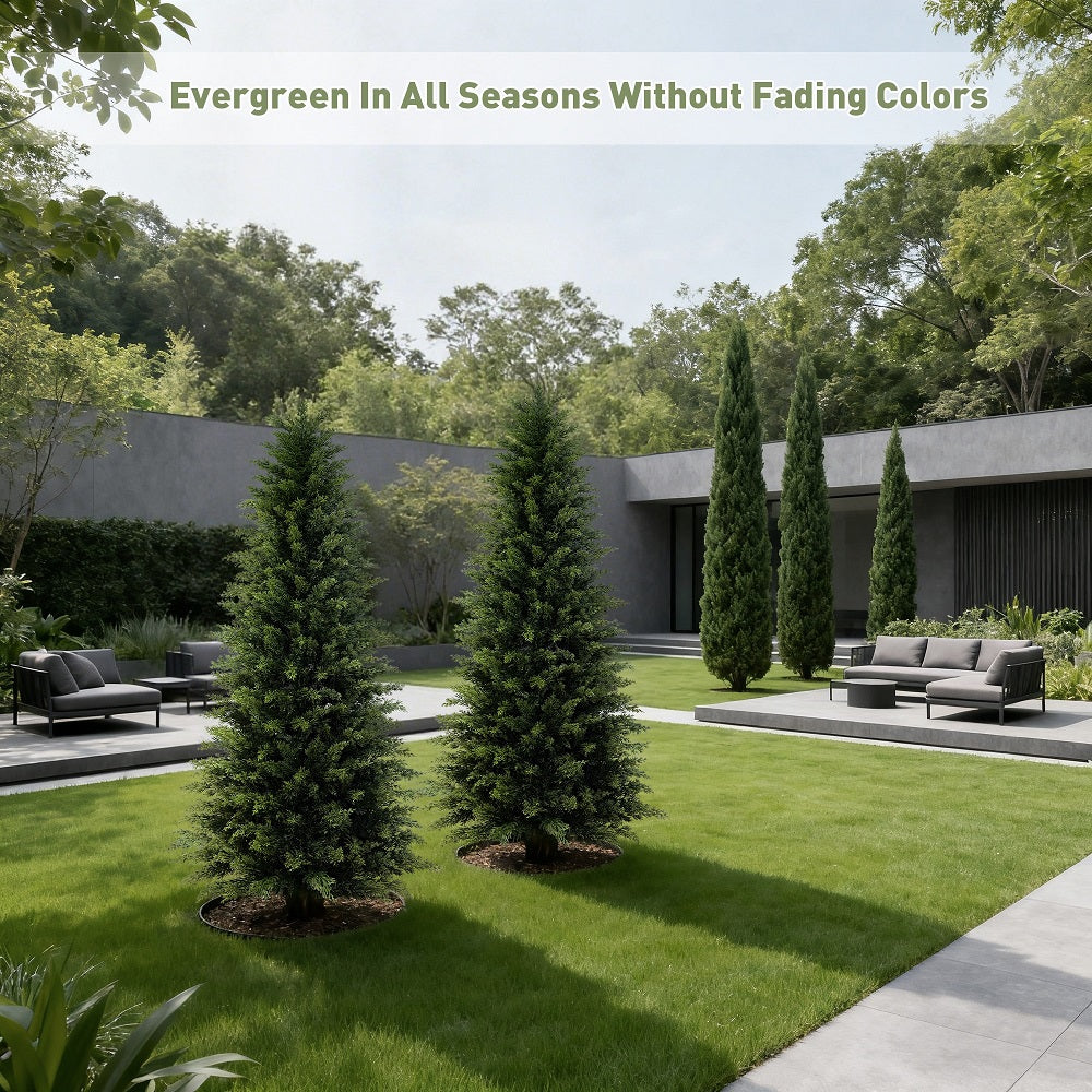 #Style_Cypress Trees