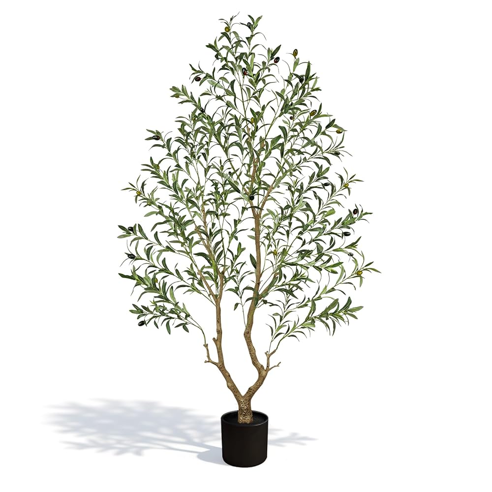 8'-7'-6'-5' Artistic Artificial Olive Tree-Platinum 2026 Award