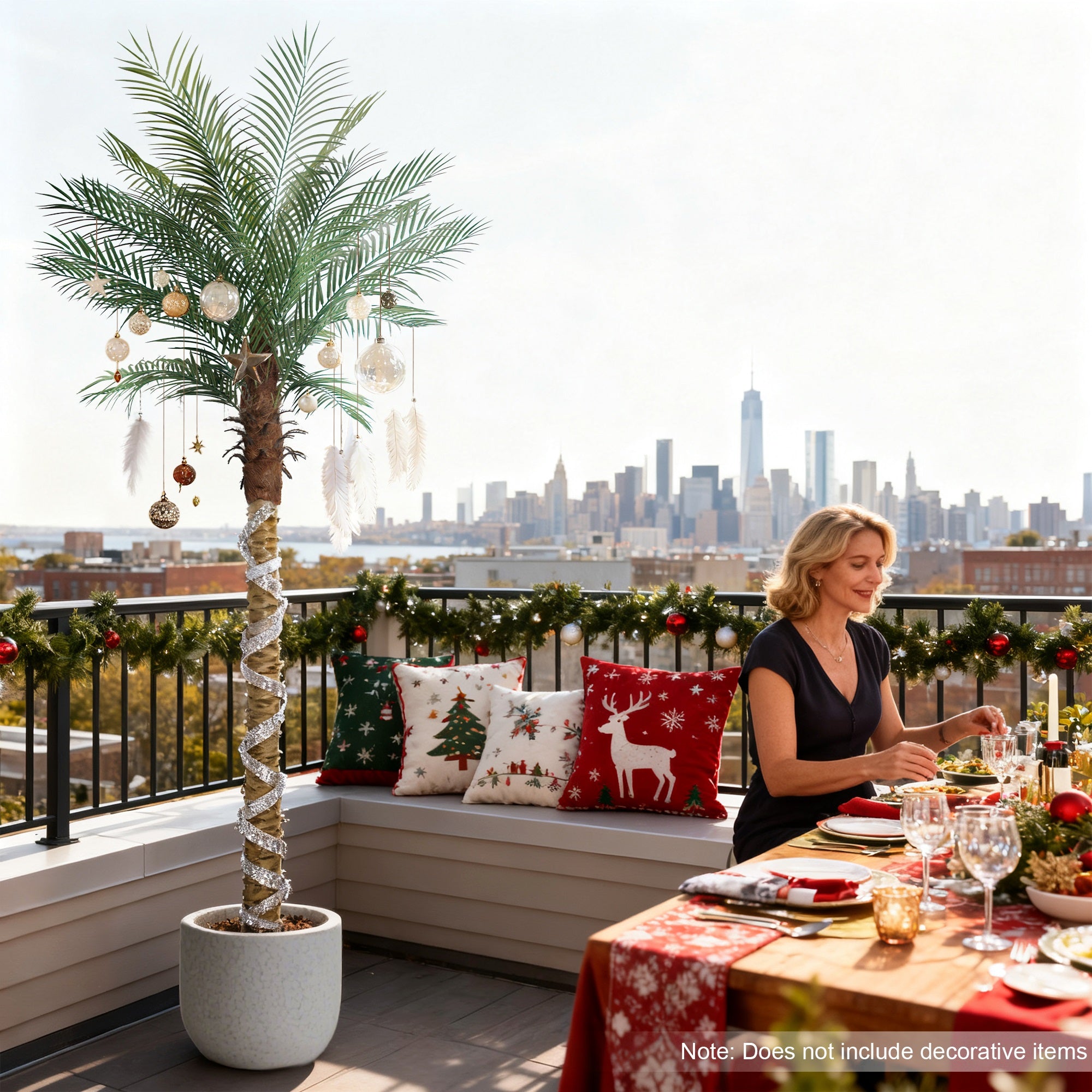 Christmas Palm trees