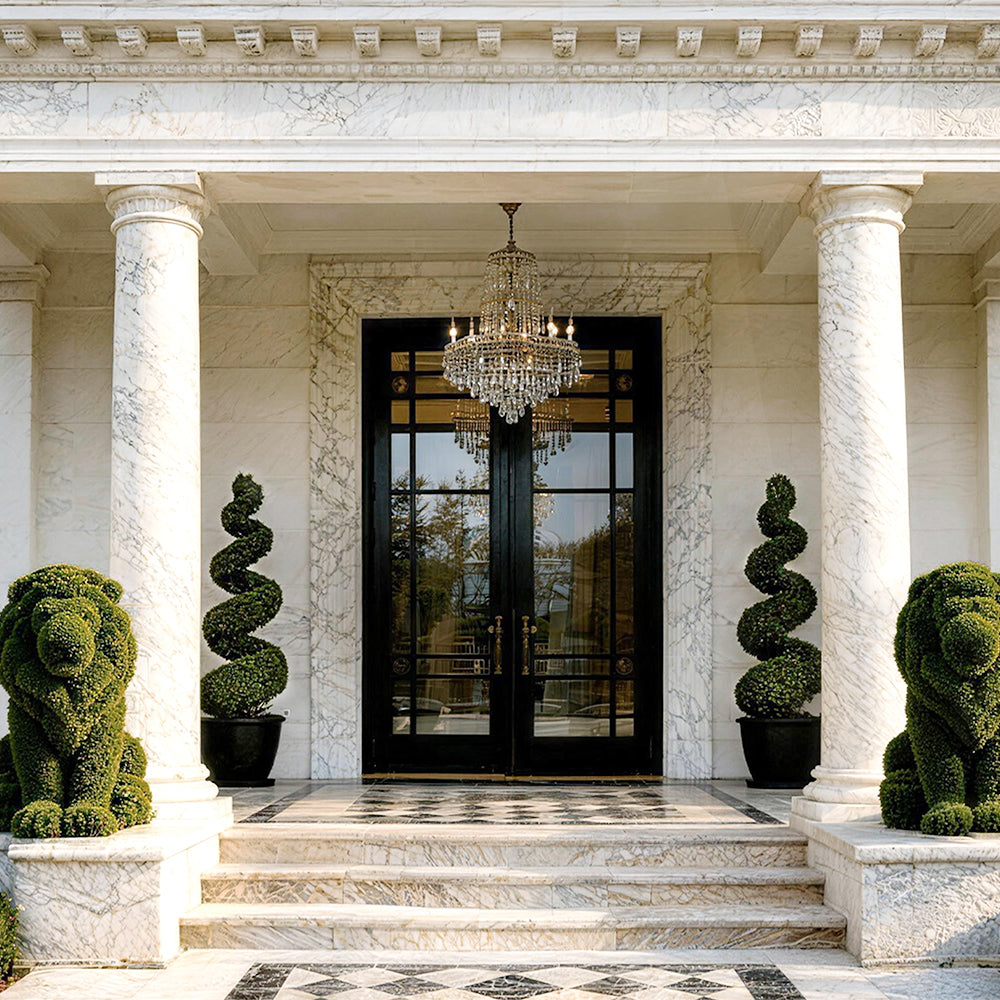 Custom-made plants arrangements for door(Please contact customer service)