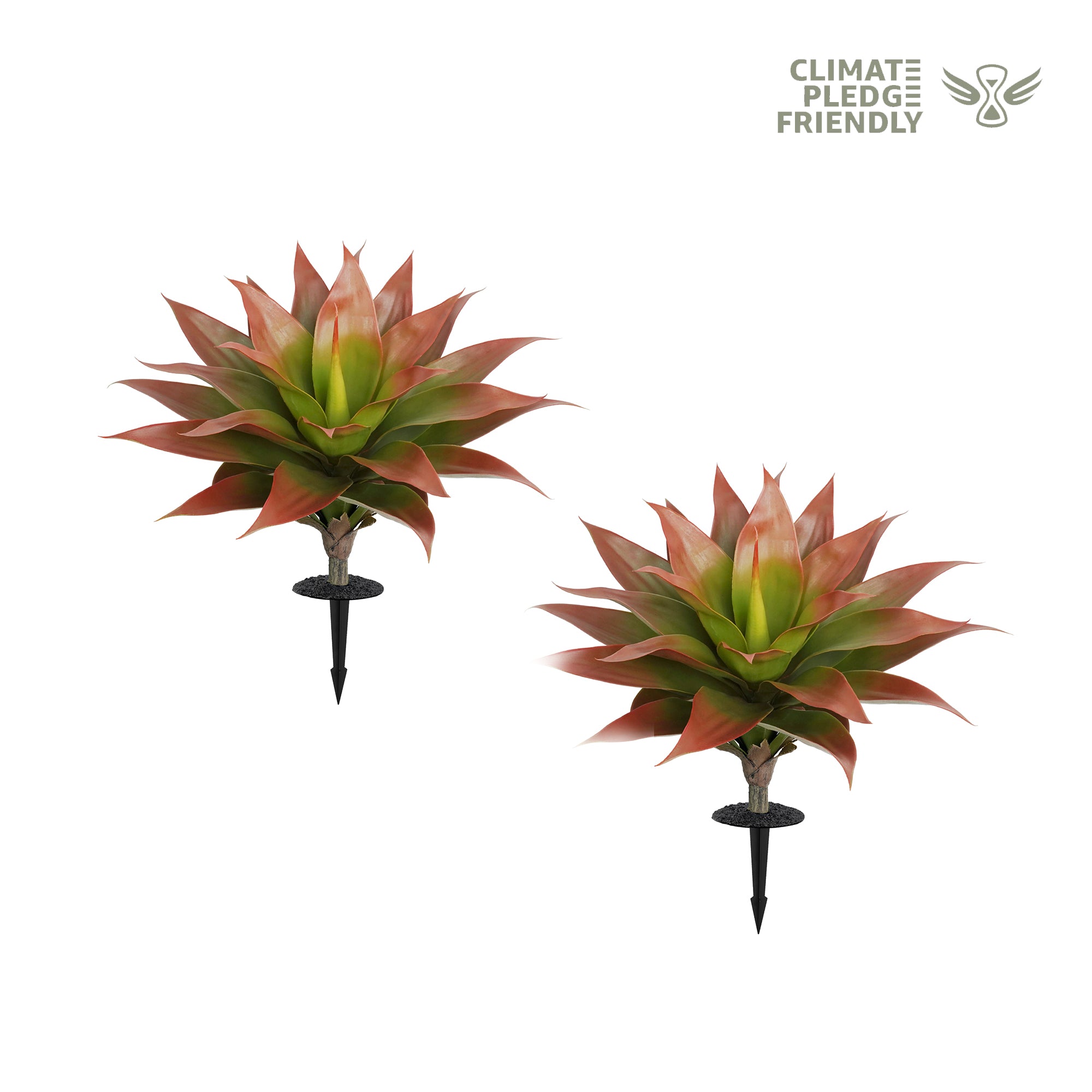 3-step installation | 2' Artificial Upright Agave Plants-Vitalismo